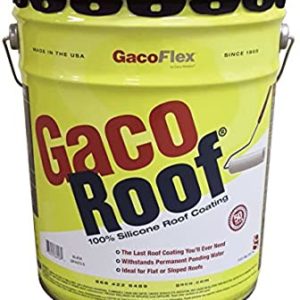 Gaco Roof Coating Black 5 Gallon
