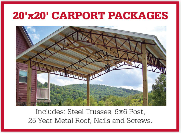 pole barn kits carport