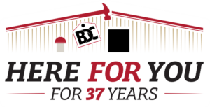 2024 Builders Discount Center Anniversary Celebration Logo